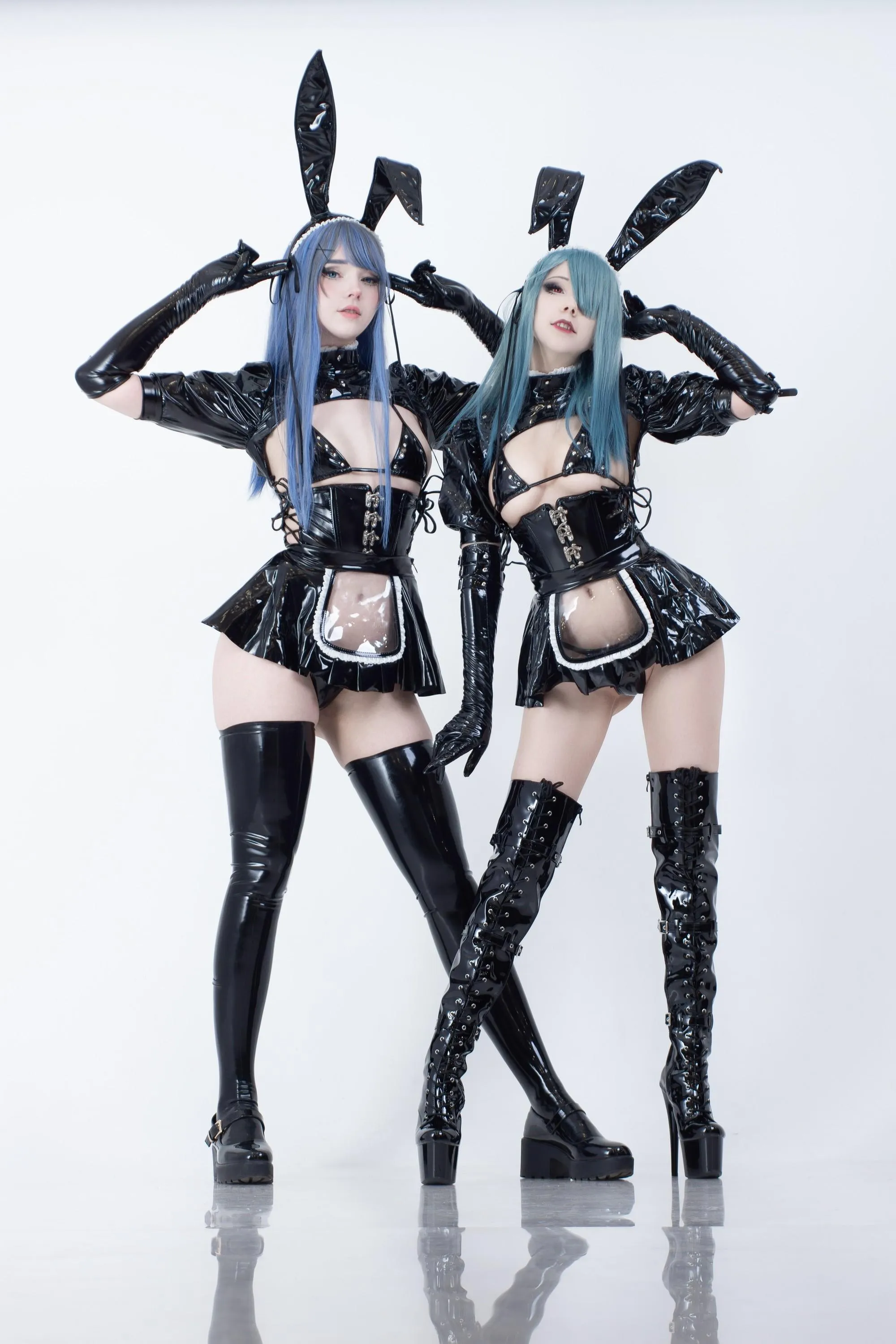 Candy Ball – NO.016 Latex Bunny Twins [57P]插图2